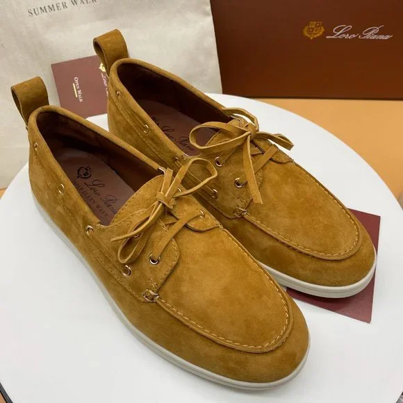 Loro Piana men\'s sailing shoes moccasin shoes Loro Piana | Shoes | Loro Piana Mens Sailing Shoes Moccasins  main image 4